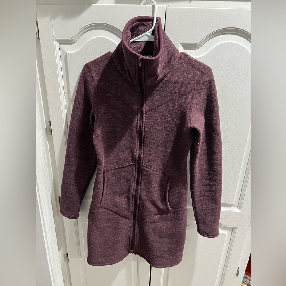 Patagonia Women’s Better Sweater Full-Zip Coat – Size S – Whisky Plum